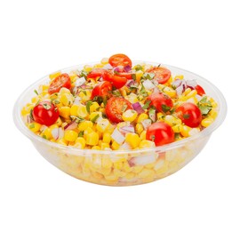 21 Ounce Plastic Salad Bowls, 200 Recyclable Clear Plastic Bowls - Diposable, Large, Clear Plastic To Go Bowls, Lids Sold Separately, For Pastas, Salads, And More - Restaurantware