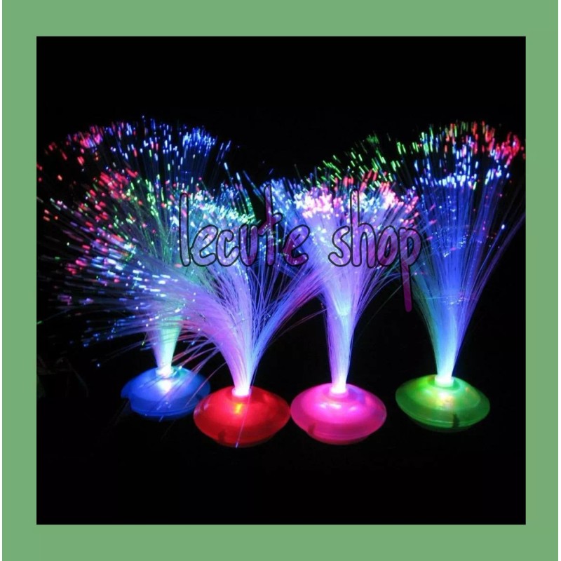 Lecute Shop Centros De Mesa Fibra Optica Decoracion Adorno Arreglos