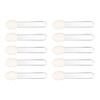 10 Pcs Eyeshadow Applicator Eyeshadow Brush Makeup Tools, Sponge ened,