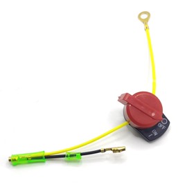 Three Cable ON-Off Engine Stop Switch Wires Fit for Honda G100 G150 G200 G400 GX100 GX110 GX120 GX140 GX160 GX340 GX35NT GX390K1 Engine Motors 5.5-13HP Replacement Part# 36100-ZE1-015 36100-883-005