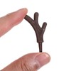 FOMIYES Plastic Snowman Hand, 100PCS Branch Antlers Snowman DIY Craft