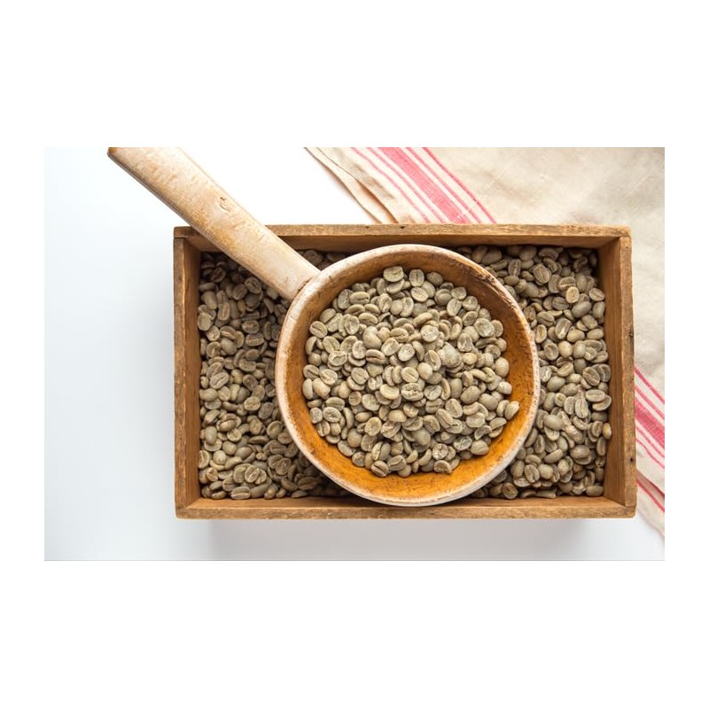 Coffee Bean Direct Unroasted Kenya AA, 5 Pound (Pack of