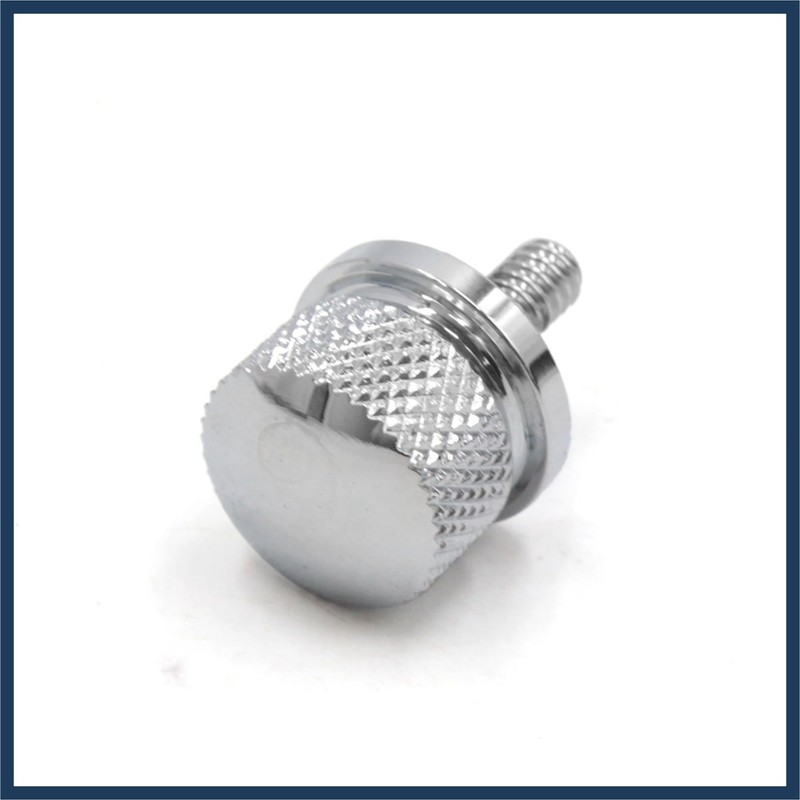INFINAUTO Silver Tone Aluminium Alloy Motorcycle Mount Bolt Screw Cap