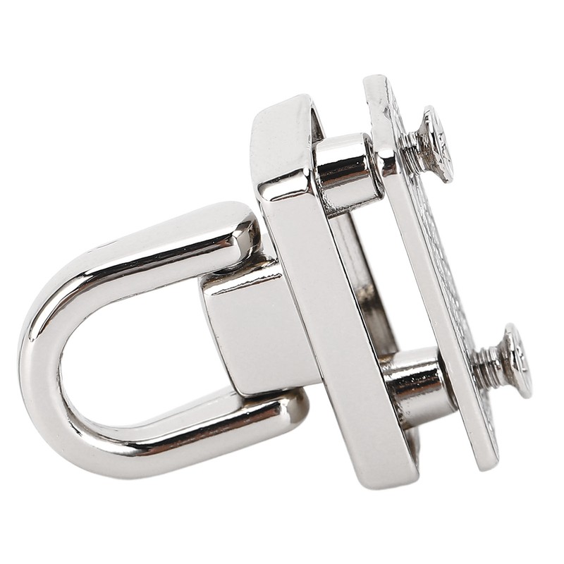 20Pcs D Ring Rivets 360 Rotatable Studs with Screw for