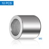 10 Stück M6 Aluminium-Abstandshalter, 6,2 mm ID x 12 mm