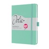 SIGEL JN409 Notebook A5 Ruled, Jolie Diary, Hardcover with Textile