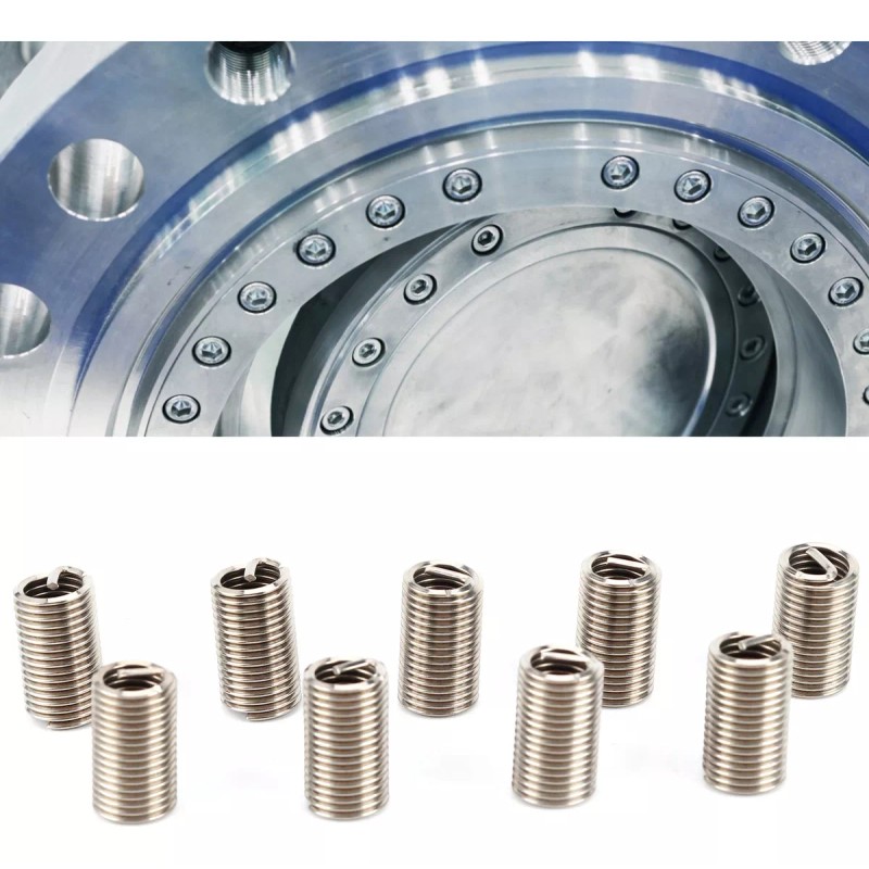 Generic Juego De 50 Insertos Para Reparación De Roscas De