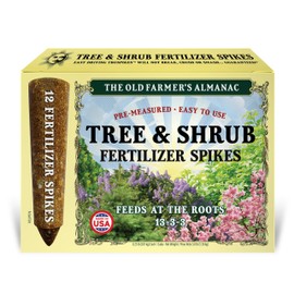 The Old Farmer's Almanac Tree & Shrub Fertilizer Spikes (Box of 12 Spikes - 3 Lbs)