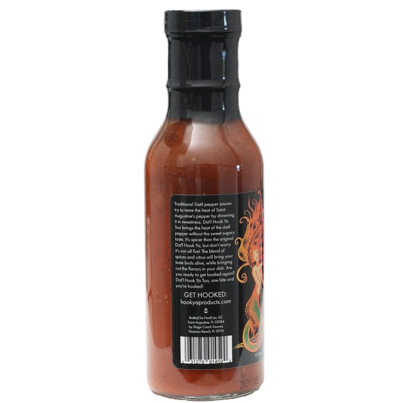 Hook Ya Hot Datil Pepper Sauce 12 fl oz (Pack