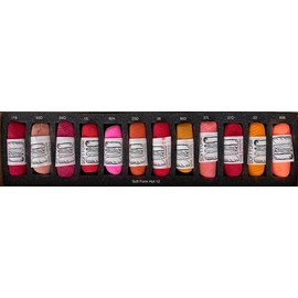 FineArtStore Diane Townsend Handmade Soft Pastel Sets - Hot Colors Set of 12 Pastels