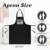 Jiusely Funny Baking Apron for Women, Baking Queen Cooking Apron