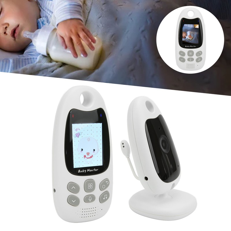 2in Baby Monitor with Camera LCD Screen Wireless 2 Way