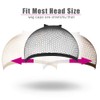 MORGLES Wig Cap, 6pcs Hair Net for Wig Closed End