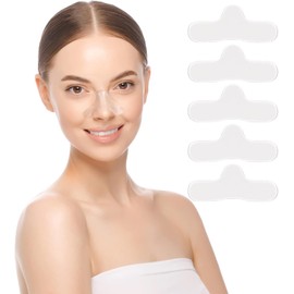 5 almohadillas para orejas de gel para la nariz – Protector nasal – almohadillas para orejas de gel nasal CNAP contra la irritación y el dolor – Antifaz para dormir – 2 tamaños – Diseño calcomanía – Cojín suave premium, Small - Case of 5