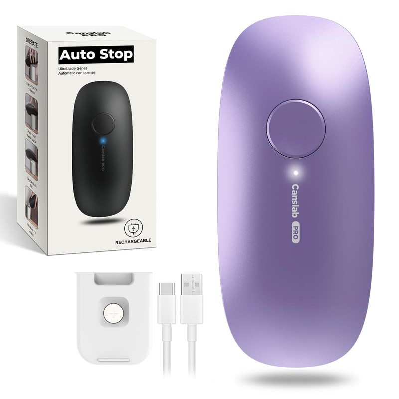 Canslab Ultrablade PRO Auto Stop Can Opener - Rechargeable Electric