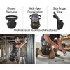 Electrician Tool Waist Bag – Heavy Duty Tool Pouch with