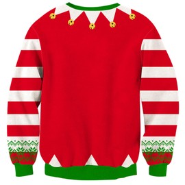 Fanient Kids Xmas Sweater Girls Christmas Tree Pattern Jumper Christmas Sweater Boys Winter Warm Pullover 9-10 Years
