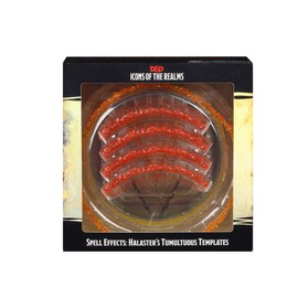 WizKids D&D Icons of The Realms: Spell Effects: Halaster's Tumultuous Templates | Minis