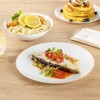 Restaurantware Moderna 10 Inch Premium Disposable Plates 40 Durable Plastic