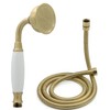 HOMEDEC Vintage Handheld Shower Head with 59inch Flexible Hose High-Pressure