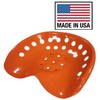 4th Gen Metal Tractor Seat (Orange) Made in USA