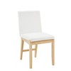 Nathan James Gracie Modern Upholstered Dining Room Chair with Cushion,