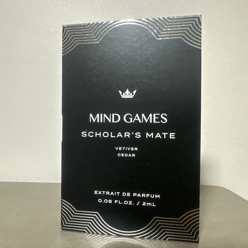 Mind Games Scholar's Mate Extrait de Parfum 0.06oz/2 mL Unisex