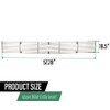 LQI Upper Chrome Billet Grille Insert Compatible with Chevy Blazer