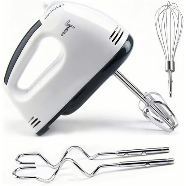 Electric Hand Mixer, 7 Levels Hand Mixer, Includes 2 Whisks,