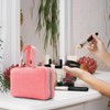 Roll Up Makeup Organizer Bag - Hangable Roll-up Make Up