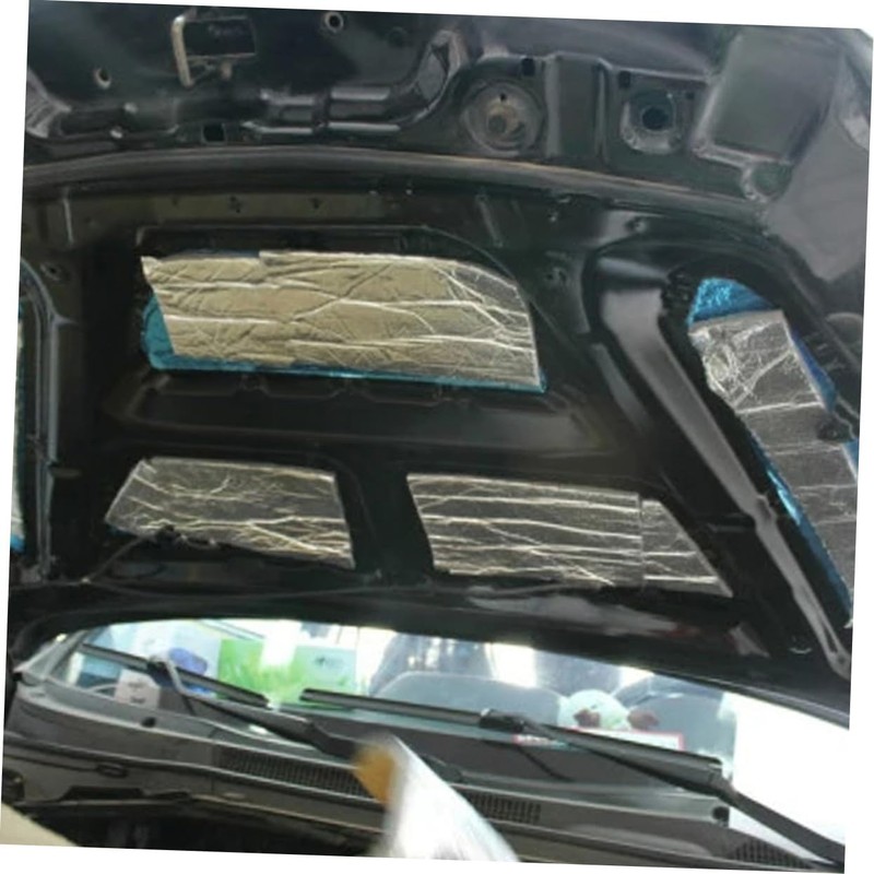 SHOWERORO 10 Pcs Car Insulation Mat Sound Deadening and Noise