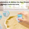 Cortador Ejector de Alfabeto Letras 36 Cortadores de Galletas Expulsor
