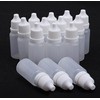 Yaphetss 50Pcs 20ml/0.7oz Empty Plastic Squeezable Dropper Bottles Refillable Eye