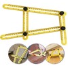 DXIA Angleizer Template Tool, Angleizer Measuring Ruler Multi-Angle, DIY Tools,