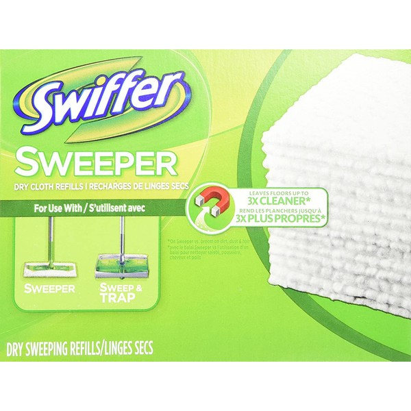 Swiffer Swiffer Sweeper Dry Cloth Refill, 80 Count