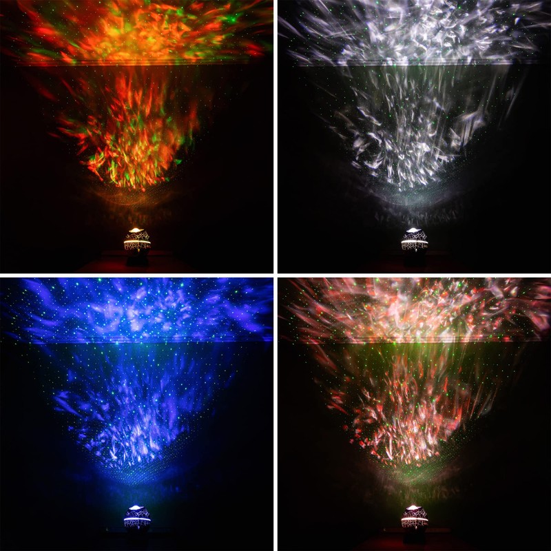 Levenhuk LabZZ SP10 White Pearl Astroplanetarium - Multicoloured Starlight Projector