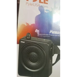 Pyle PWMA50B Compact and Portable Waist Band PA Speaker System 50 Watts VG