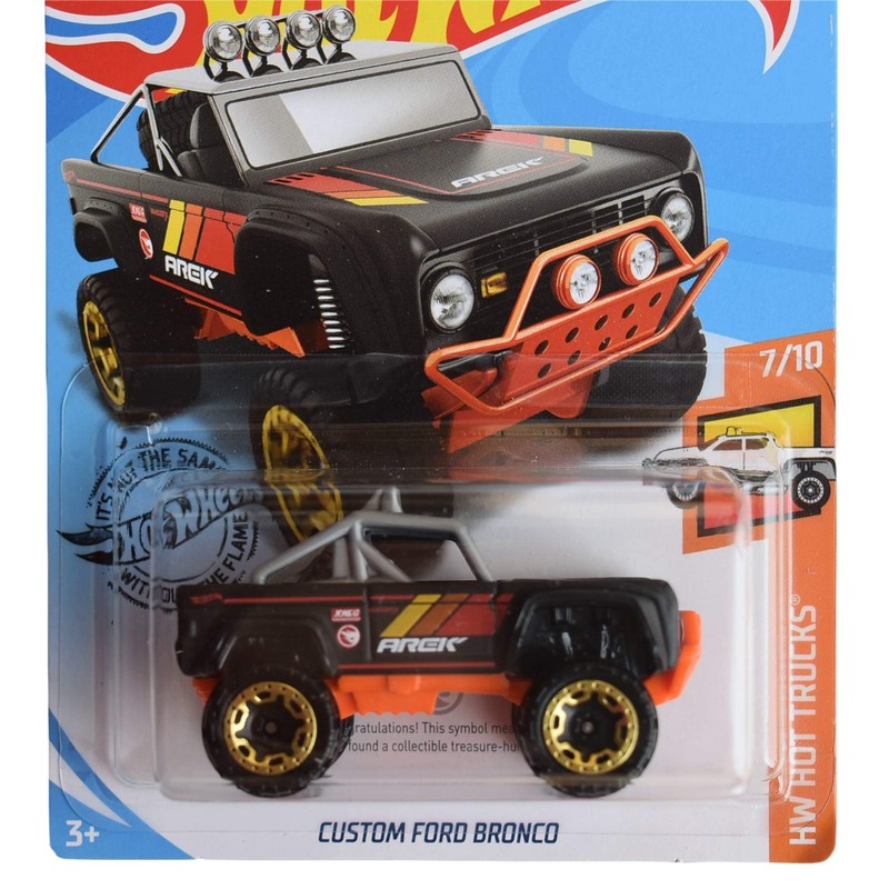 Hot Wheels Custom Bronco 186/250, Black