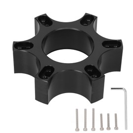 70mm Steering Wheel Adapter Plate, High Accuracy Aluminum Alloy Steering Wheels, Precise Adapter Replacement for T300RS 599 P310 R383