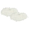 vhbw 4 x Mop Covers Compatible with Leifheit Clean Twist