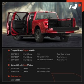 A-Premium Door Hinge Assembly Compatible with Lexus GX470 2003-2009, GX460 2010-2023 & Toyota FJ Cruiser 2007-2014