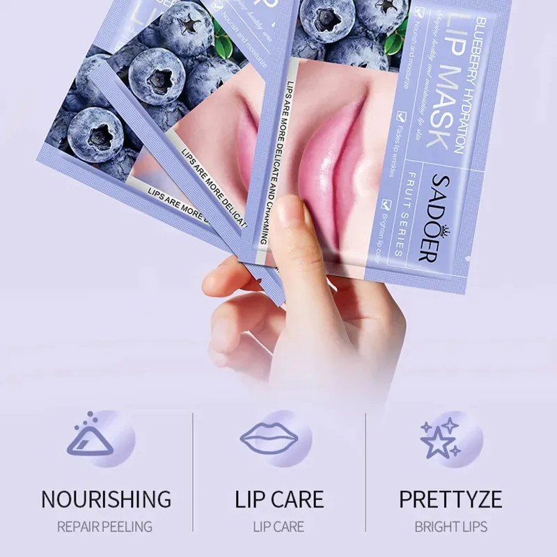 Mascarilla Hidratante Labios Frutas Purificante