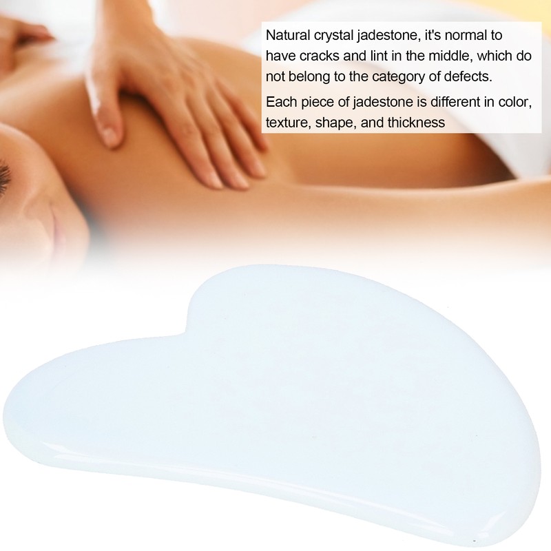 Scraping Plate Scraper Massager HeartShaped Board for Face Shoulder Leg