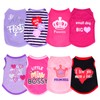 Pistha Pistha 8 Pcs Dog Shirts Adorable Printed Pet T