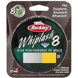 Berkley Whiplash 8 Braid-0.25mm, Yellow, 300 m