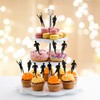 Running Cupcake Toppers Pack of 48 Runner Cupcake Picks for