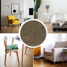 Felt Furniture Pads 144 pcs Brown Self Stick Felts Pad for Floor Protectors Chair Bed Furniture Table Cabinet Couch Feet Protect Hardwood Floors from Nicks Dents Scratches