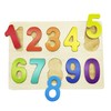 Wooden Puzzle Alphabet and Coloured Numbers - Boys, Girls, Babies