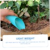 IWOWHERO 1set Durable Plastic Soil Scoops for Gardening Ergonomic Handheld