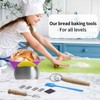 Sourdough Bread Starter Kit, Bread Proofing Basket 2-Pcs Set 9